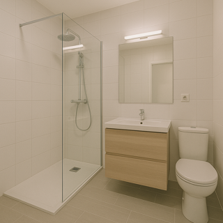  Appartement  vendre 2 pices 