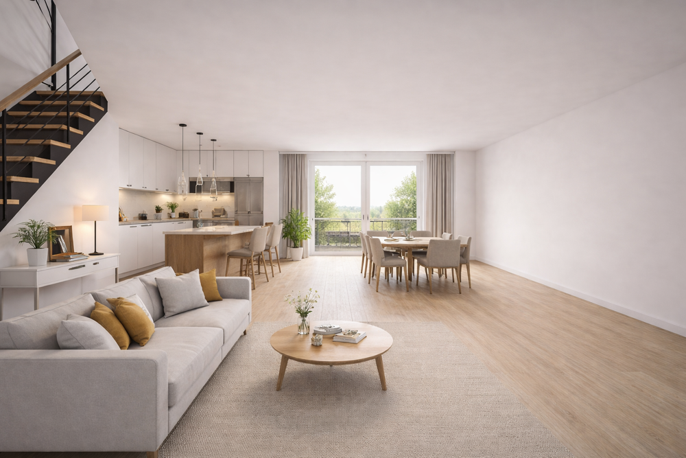 Vente Maison VISITABLE IMMÉDIATEMENT - MAISON NEUVE T4 AVEC JARDIN & TERRASSES + 2 PKGS - 5 MIN DE LA GARE Gargenville