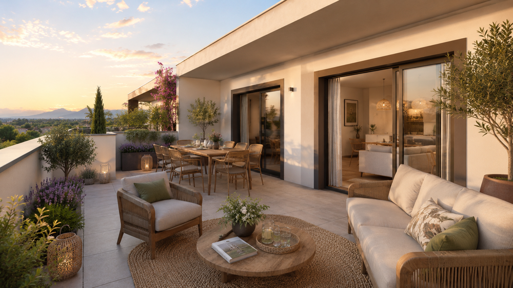 Vente Appartement PRIX RÉDUIT – T4 NEUF TRAVERSANT AVEC TERRASSE - SAINT-CYPRIEN St cyprien