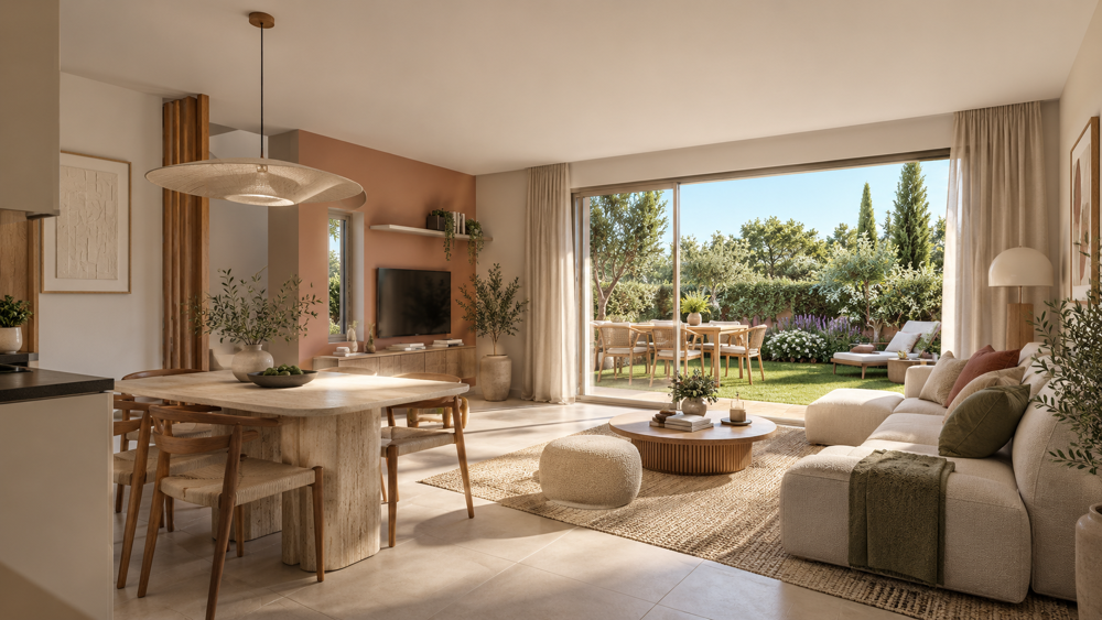 Vente Appartement 4 PIECES DE 85M² AVEC SOLARIUM, JUAN LES PINS PROCHE PLAGE, VUE DEGAGEE, PISCINE Antibes