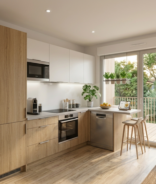 Appartement à vendre 3 pièces 