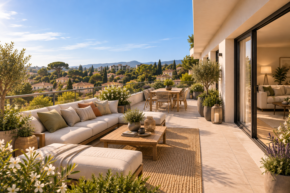 Vente Appartement Trés beau T4 de 105m² livraison fin 2026 au dernier etage Aix en provence