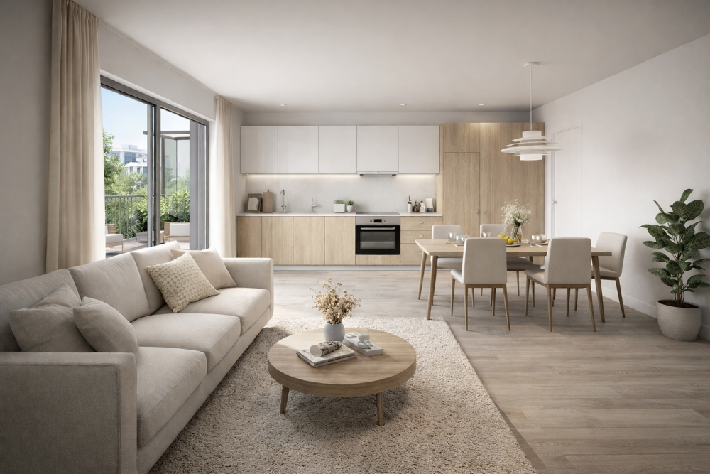 Vente Appartement T2 de standing avec beau balcon ! adresse d'exception au cœur du Neudorf ! Strasbourg