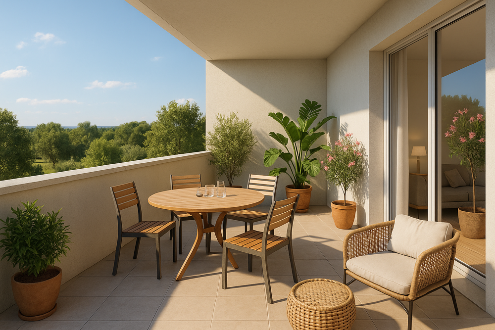 Vente Appartement PROCHE GRIFFON - GRAND 3P DE 64M² AVEC UNE BELLE TERRASSE DE 12M² Vitrolles