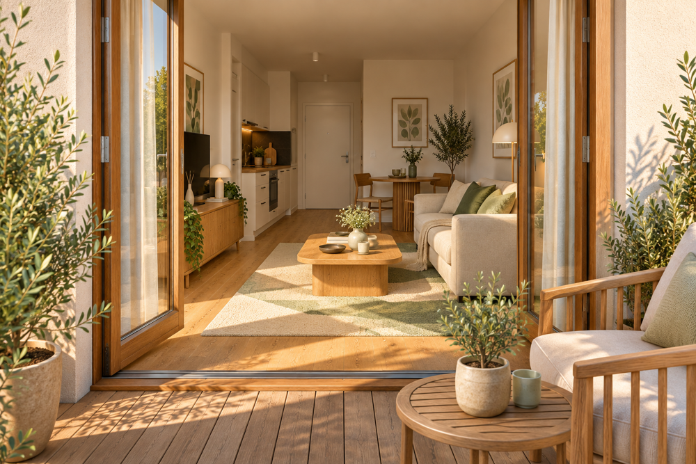 Vente Appartement T1bis avec balcon – Rennes TVA réduite et métro Rennes