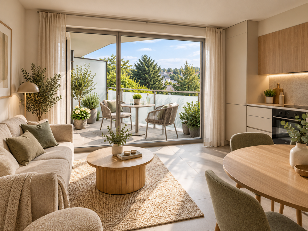 Vente Appartement T2 NEUF DE 39 M² – DEVENEZ PROPRIÉTAIRE À PARTIR DE 631 €/MOIS AVEC SEULEMENT 8 000 € D'APPORT* Hennebont
