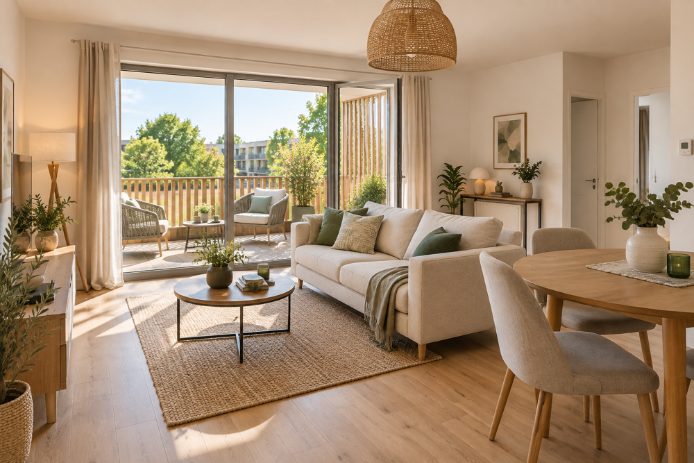Vente Appartement T3 DE 64 M² AU 2E ÉTAGE AVEC BALCON EST DE 12 M², CELLIER ET PARKING Vannes
