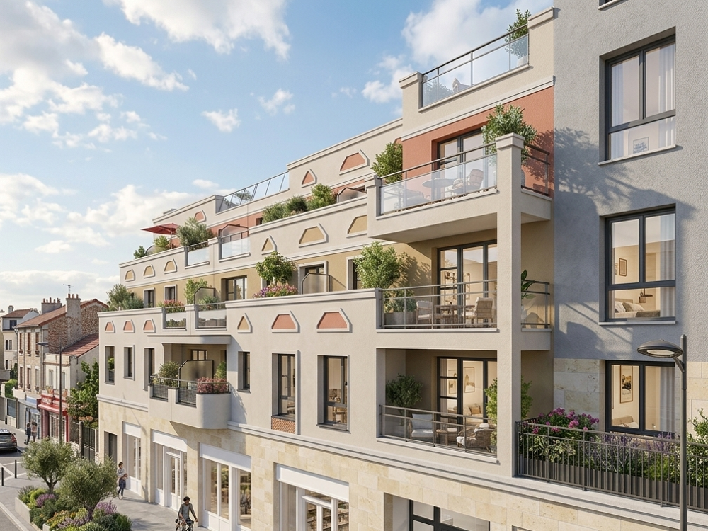 Appartement 2 pièces 50 m² · à Drancy · 50 m² · 217 154 €