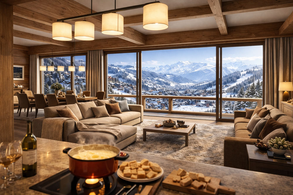 Vente Appartement -Un refuge d'exception au cœur de Megève / An exceptional retreat in the heart of Megève Megeve
