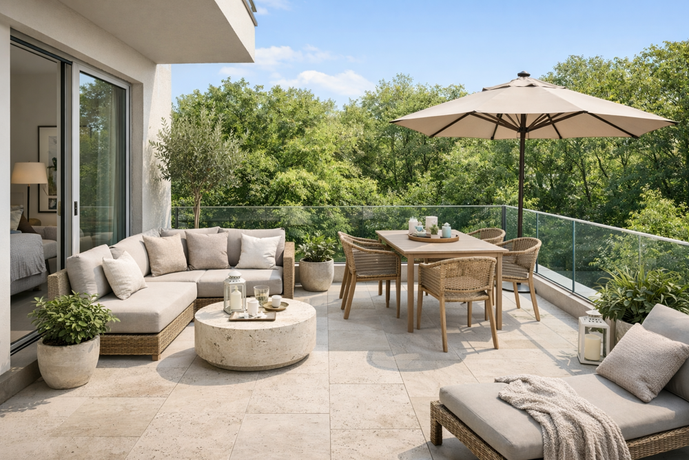 BELLE OPPORTUNITE A VALBONNE - BEAU T2 AVEC TERRASSE DE 15M2 ET VUE DEGAGEE