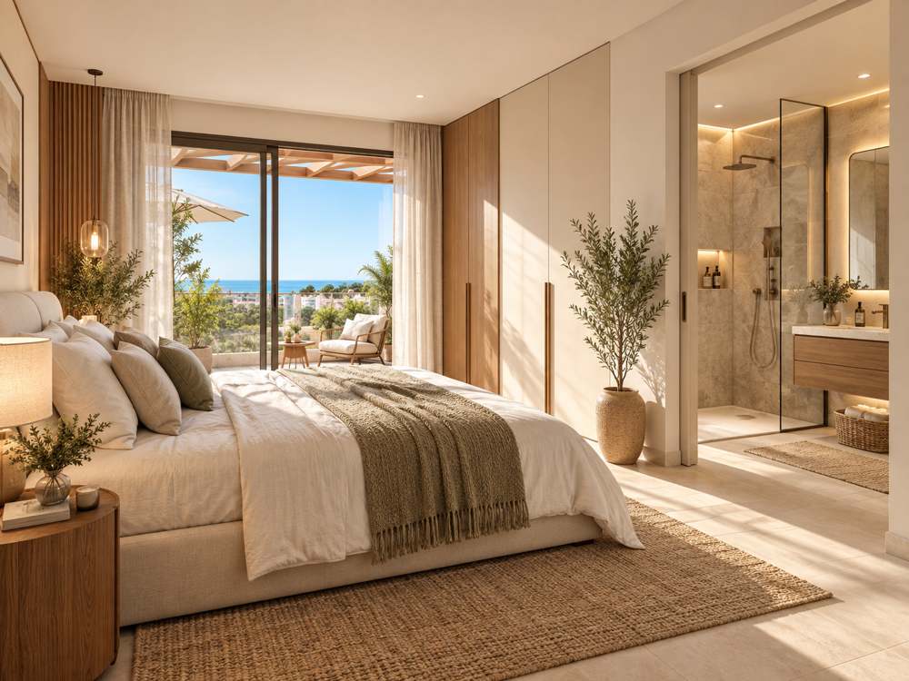 ANTIBES :DERNIER ETAGE VUE MER DE 91M² AVEC 30M² DE TERRASSE
