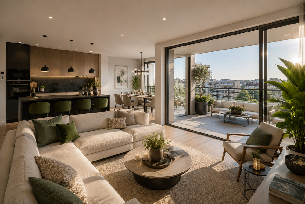 Vente Appartement T4 96m² dernier étage - terrasse 25m² plein SUD Villejuif
