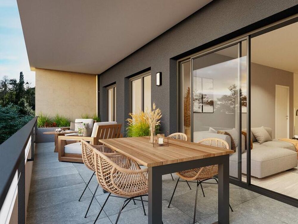 Vente Appartement A 10 MIN A PIED DES PLAGES : MAGNIFIQUE 3 PIECES DE 60M² AVEC TERRASSE, VUE DEGAGEE, PISCINE Antibes