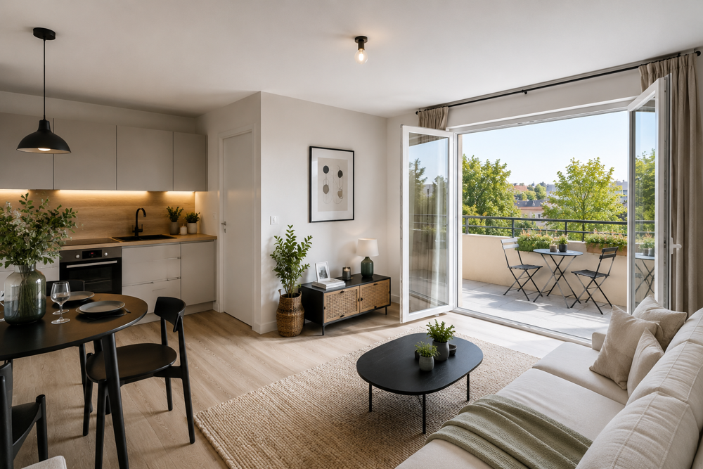 Vente Appartement LIVRAISON IMMEDIATE - T1 36 m² - TERRASSE 12 m² Carrieres sous poissy