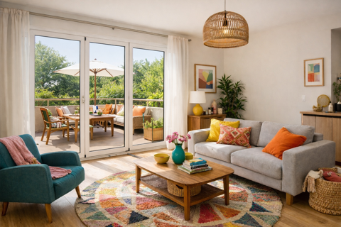   Fronti�re luxembourg 3pces de 68m� avec Grande terrasse Appartement - 3 pi�ce(s)