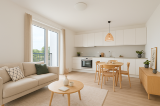  Appartement  vendre 2 pices 