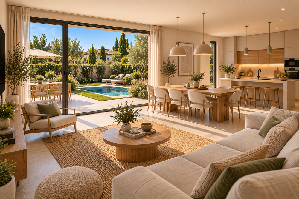 Vente Maison UNE MAISON T5 NEUVE AVEC PISCINE, GRAND JARDIN ET GARAGE, AU CALME ET PROCHE DE TOUT Salon-de-provence