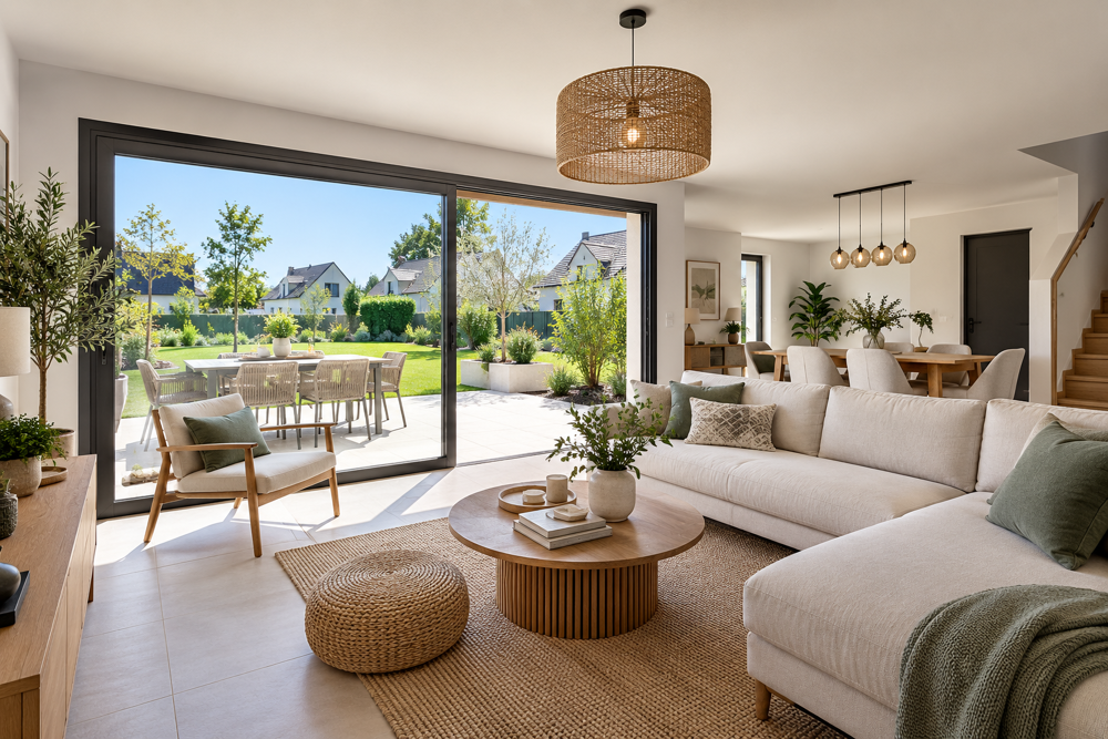 Vente Maison *MAISON T5 DE 122 M² AVEC TERRASSE SUD-EST DE 15 M², TERRAIN DE 374 M² ET GARAGE Larmor baden
