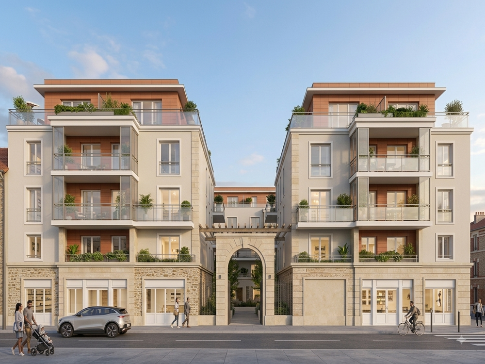 SUPERBE T3 DE 62,00 M² AVEC BALCON  LÉLÉGANCE DENGHIEN & TRANSPORTS