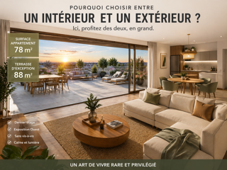  Appartement � vendre 3 pi�ces 78 m�