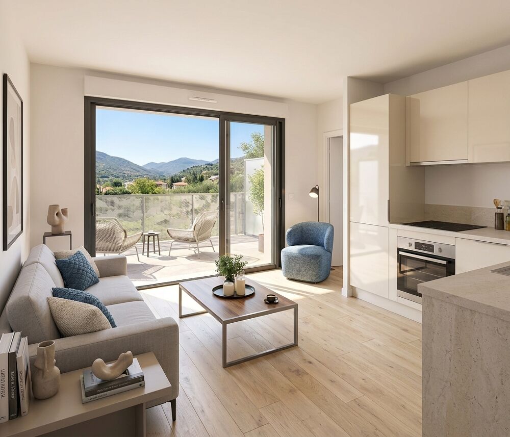 Vente Appartement T2 neuf éligible Prêt à Taux Zéro & frais notaire réduits - Saint-Martin-du-Var Saint-martin-du-var