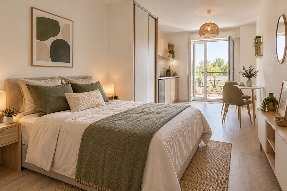 Vente Appartement STUDIO DE 20 M² AU 1ER ÉTAGE AVEC BALCON SUD-OUEST ET PARKING Vannes