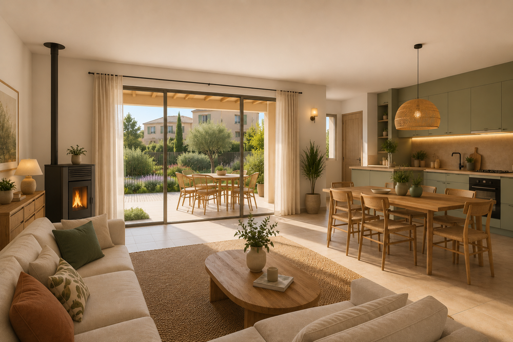 Vente Maison Villa T4 ouvertes sur la nature, au cœur d'un environnement paysager exceptionnel. Coudoux