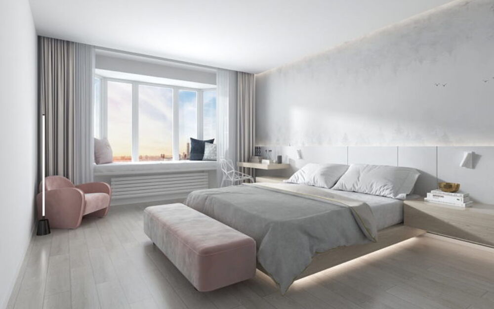 À 600 m du centre-bourg et à proximité du Golfe, découvrez un appartement avec un bel extérieur.