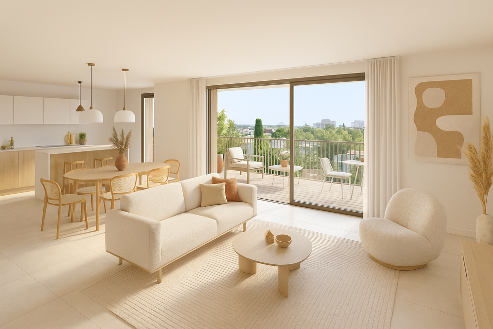 Vente Maison RARE ET EXCLUSIF – MAISON DE VILLE NEUVE EN DUPLEX AVEC JARDIN ET TERRASSE, 4 PIÈCES, AU CŒUR D'UNE Marseille 14
