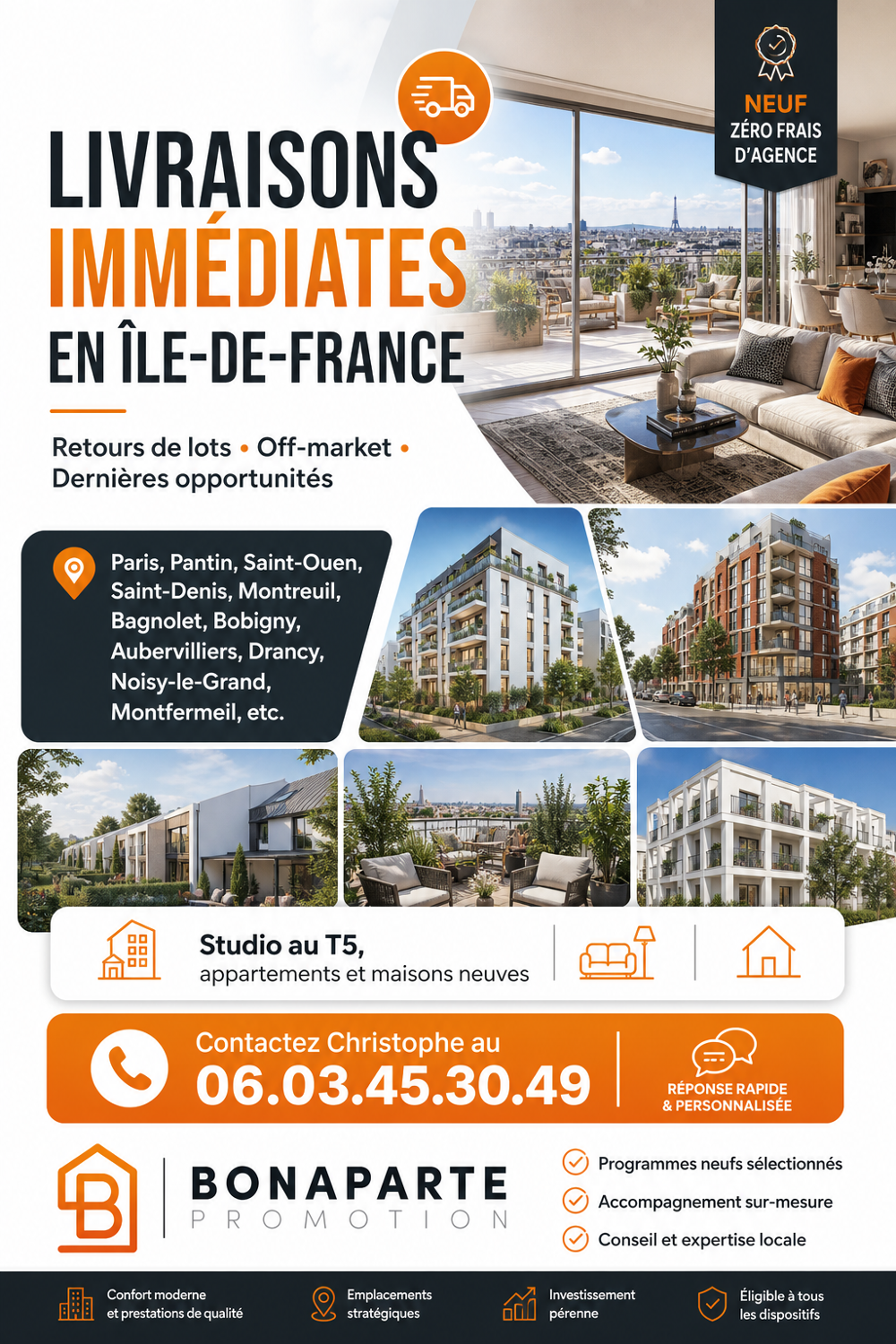 Vente Appartement Nouvelle annonce Drancy