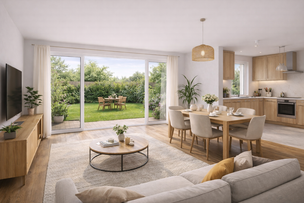 Vente Appartement Le 3 pièces lumineux et bien pensé : Avec grand jardin et stationnement ! Andresy
