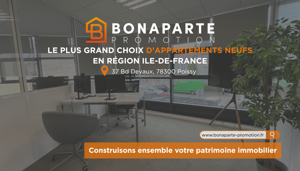 Vente Appartement Maurepas – 2 pièces neuf de 42m², lumineux dans un eco-quartier Maurepas