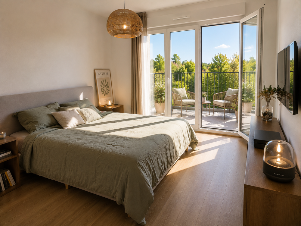 OPPORTUNITÉ UNIQUE !!! T2 DERNIER ÉTAGE - TERRASSE XXL DE 21m² PLEIN CIEL + PKG!!!