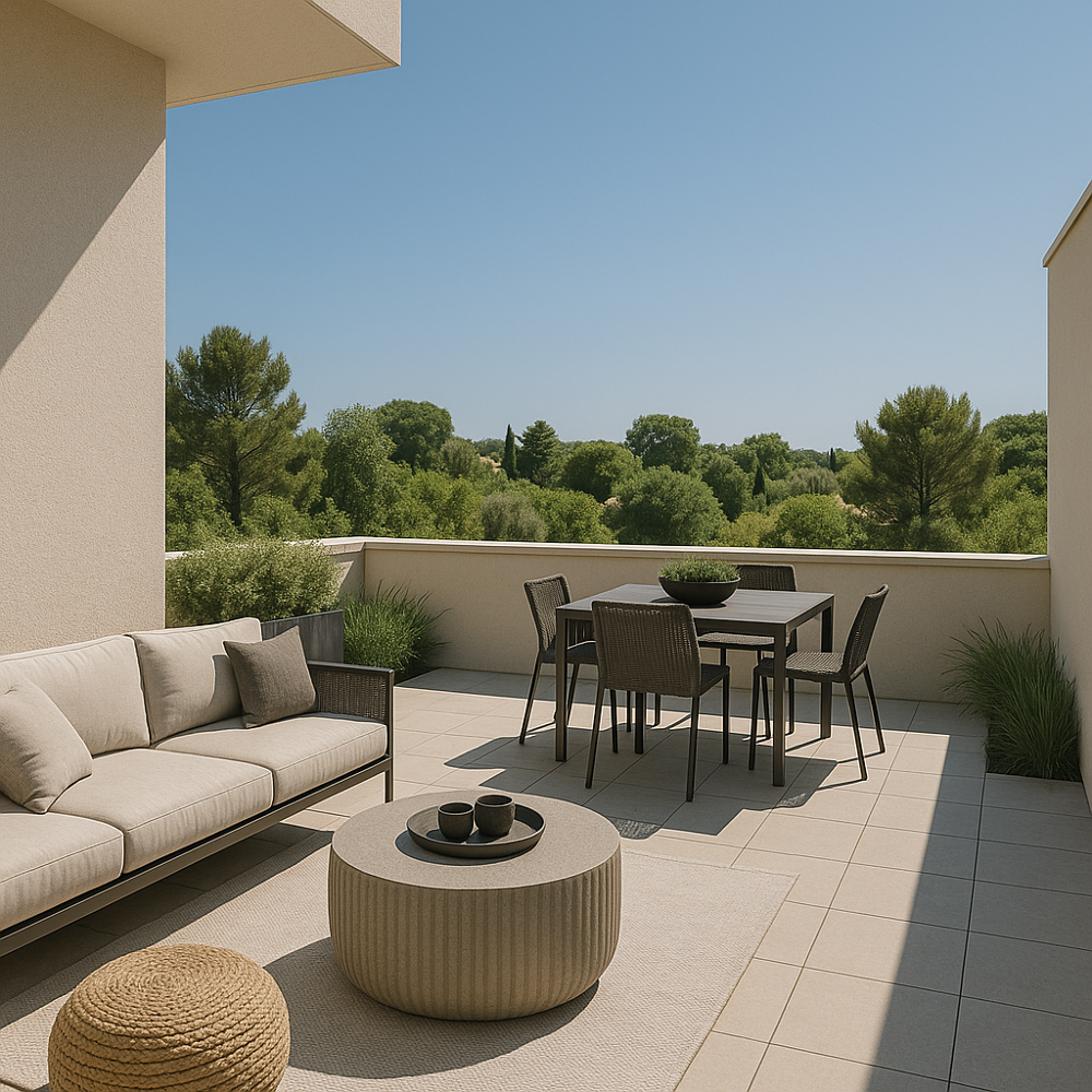 ENTRE GIGNAC ET MARIGNANE - 3P DE 65M² AVEC TERRASSE DE 25M²