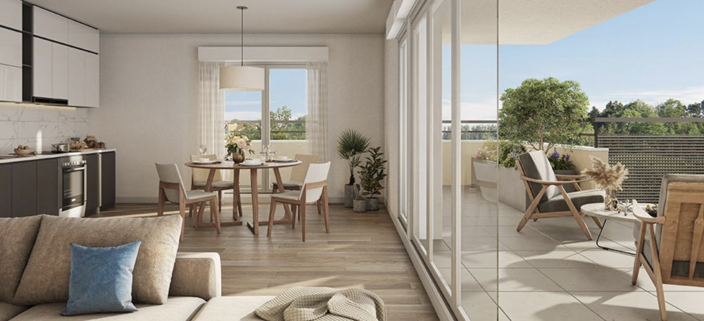 Vente Appartement Baisse de Prix !!!T5 Avec Suite parentale/ Orienté plein Sud / vue dégagée / secteur en plein essor Strasbourg