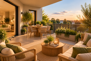 Vente Appartement T3 neuf avec balcon ensoleillé Orvault