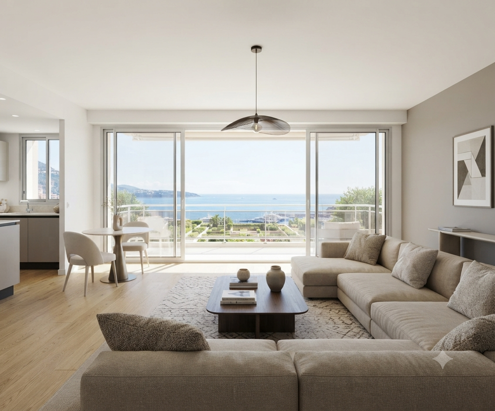 EXCEPTIONNEL APPARTEMENT 5 PIECES DE STANDING AUX PORTES DE MONACO