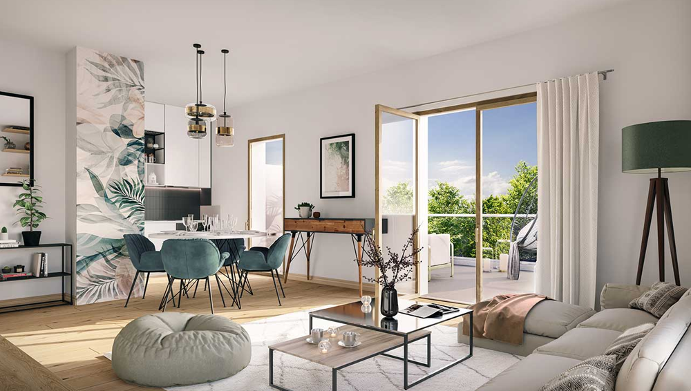 TOUT Proche de l'HORLOGE !! Découvrez ce GRAND Type 3 avec BALCON !