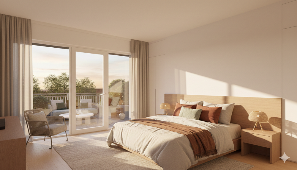 - SUPERBE T3 TRAVERSANT DE 69 M² AVEC 18 M² DE TERRASSE, AU CALME