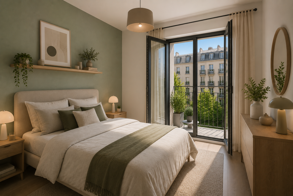 RETOUR DE LOT - TVA 5,5 % - T2 40m² - BALCON PARKING