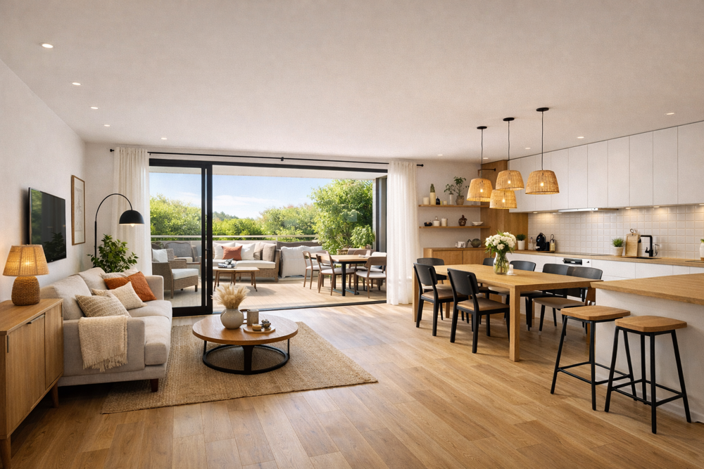 Vente Appartement SUPERBE T4 LUMINEUX DE 80m² avec DEUX TERRASSES Rognes