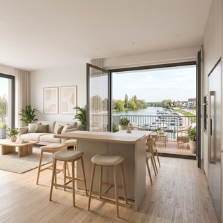 Vente Appartement CREIL (60) – 3 PIÈCES AVEC TERRASSE ET VUE SUR L'OISE, LIVRAISON FIN 2028 Creil