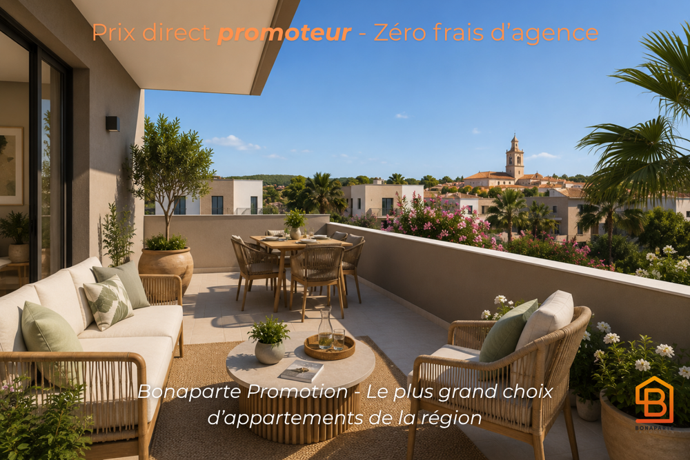FRAIS DE NOTAIRE OFFERTS ! Votre T3 NEUF sur PIGNAN à prix imbattable !