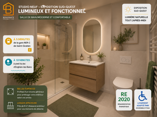  Appartement à vendre 1 pièce 25 m²