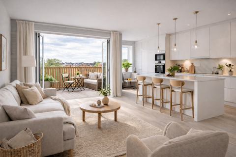   SUBLIME 4 PIECES NEUF 75 M� + BALCON 5 M� EXPO SUD SUR COUR PROCHE CENTRE VILLE Appartement - 4 pi�ce(s)