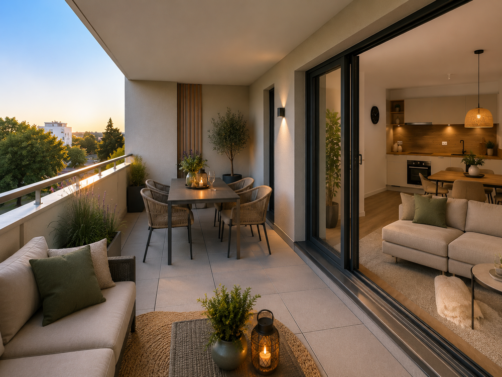 Beau T4 + Terrasse Proche centre-ville