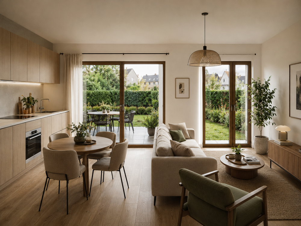 Vente Appartement BEAU T3 AVEC JARDIN ET TERRASSE Plouharnel