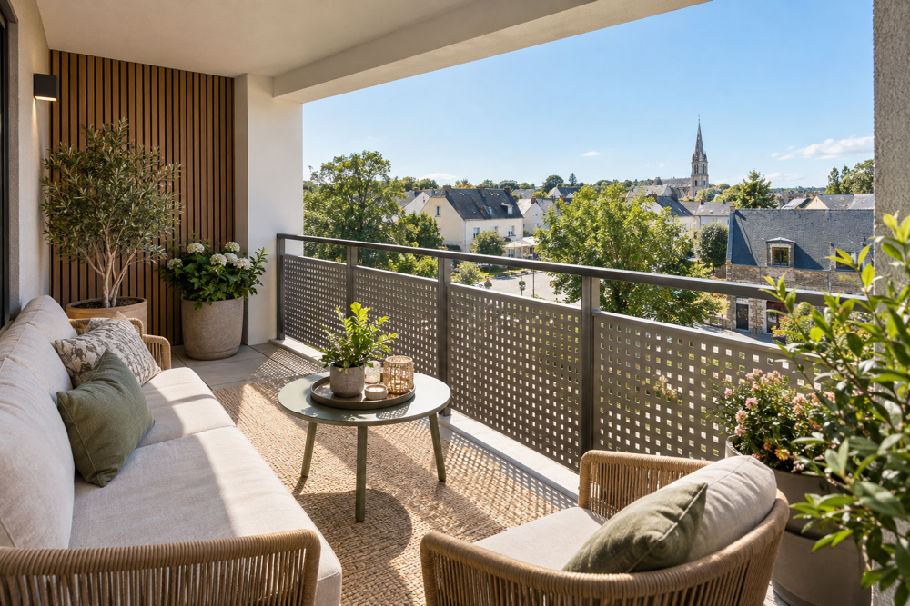 *T4 DE 113 M² AU 1ER ÉTAGE AVEC 15 M² DEXTÉRIEURS, EXPOSITION SUD ET 2 PARKINGS