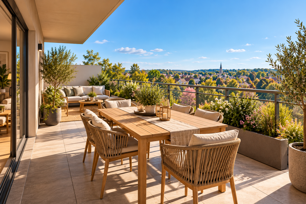 Vente Appartement BOIS-GUILLAUME – À MOINS DE 10 MIN DE ROUEN – T3 + BALCON 17 M² + PARKING Bois guillaume