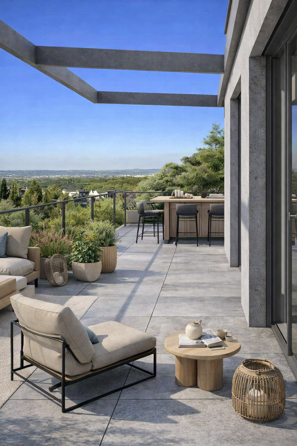 RETOUR à la VENTE NEUF et LIVRÉ ! DERNIER ÉTAGE avec 110 m2 de TERRASSE.